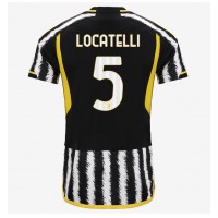 Dres Juventus Manuel Locatelli #5 Domáci 2023-24 Krátky Rukáv